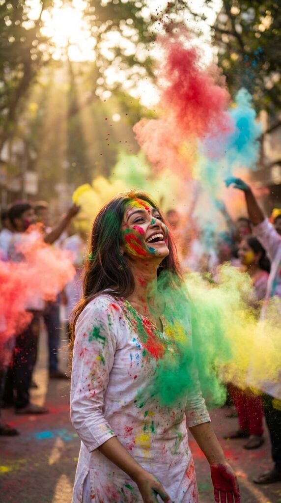 holi wala photo kaise banaye
