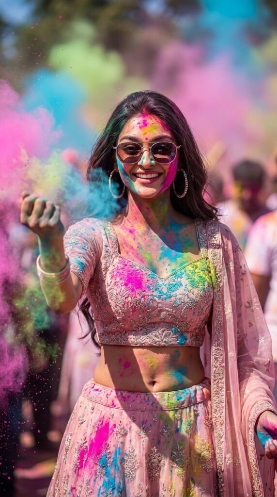 holi ka photo editing