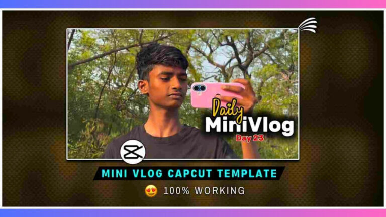 trending vlog template